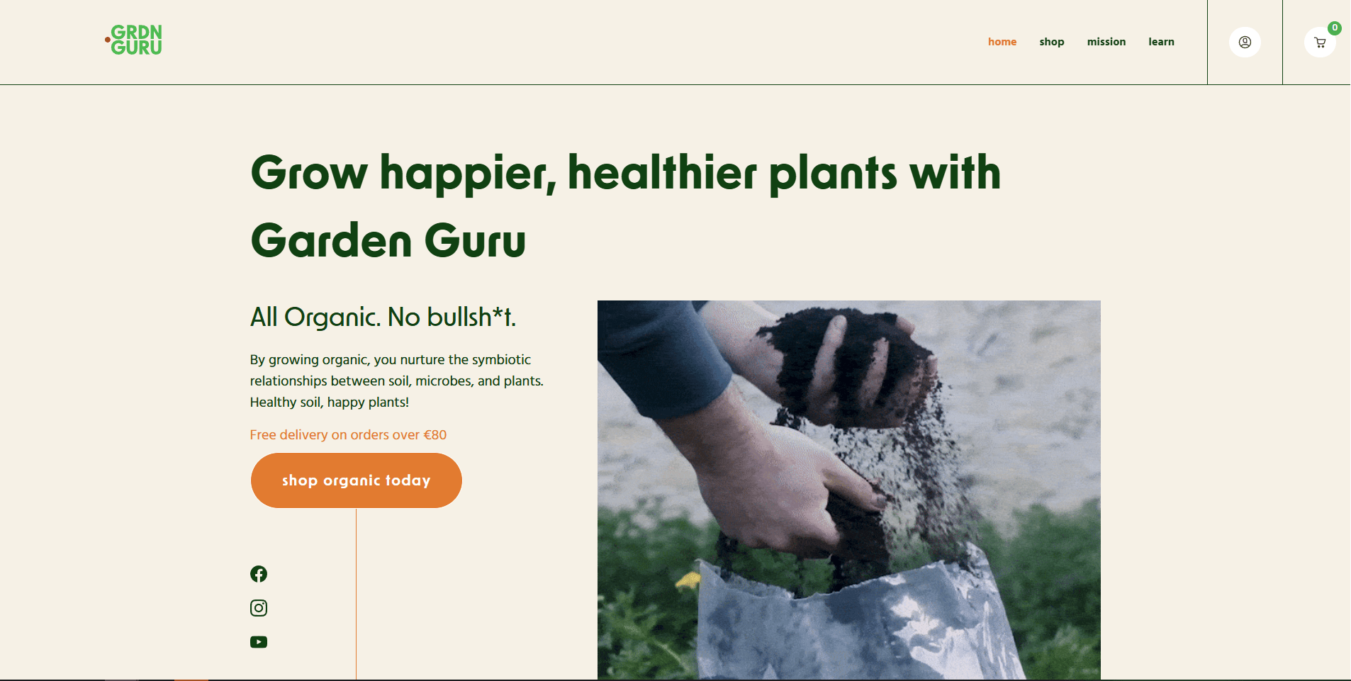 Garden-guru E-commerce Platform 1