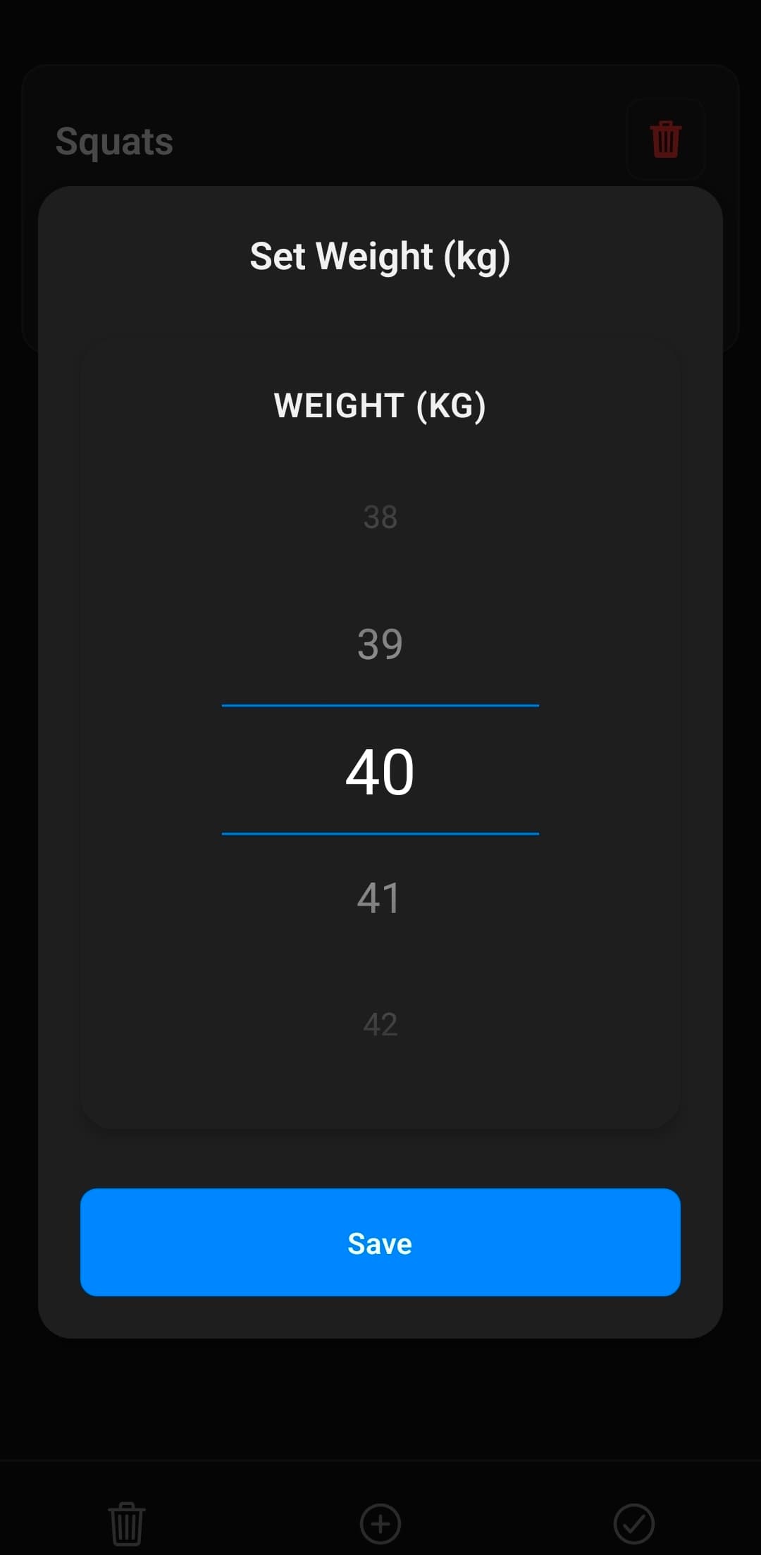 Gym Tracker Mobile App 6