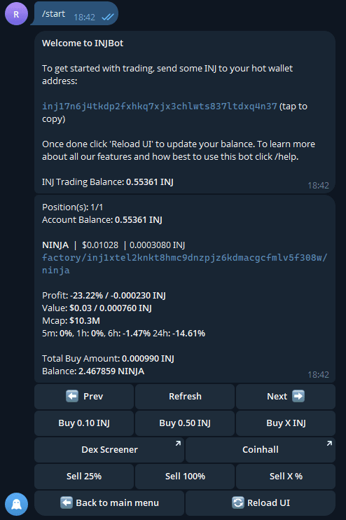 Telegram Trading Terminal 4