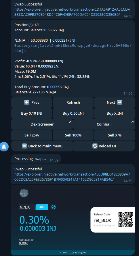 Telegram Trading Terminal 5
